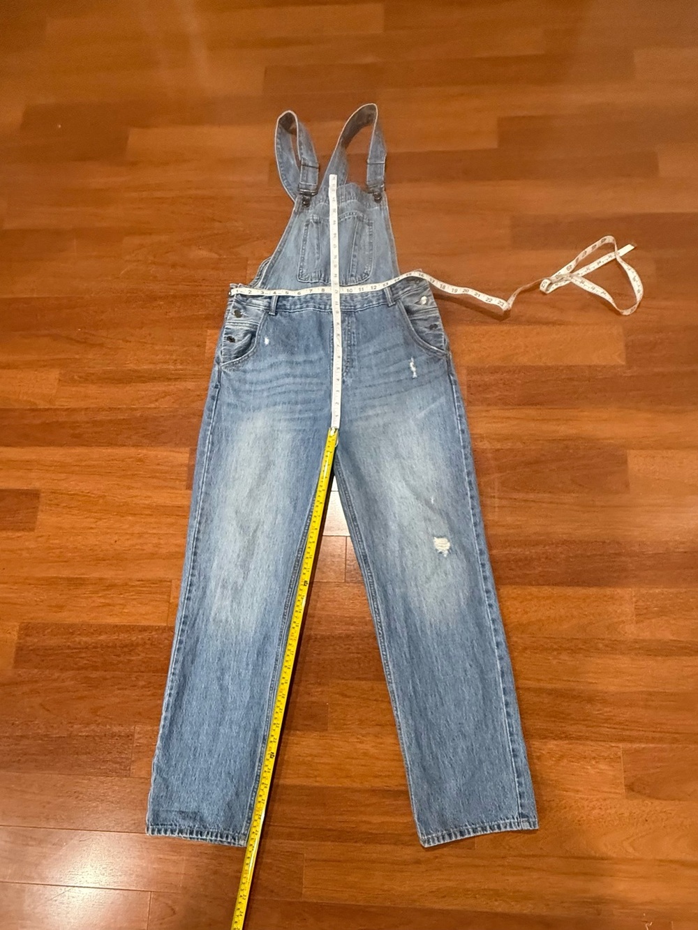 Cello Medium Wash Denim Overalls - Picture 3 of 6